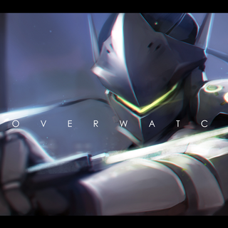 Overwatch Genji 4k wallpaper