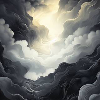 Gray cloud wallpaper