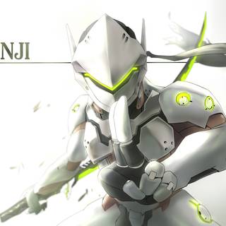 Overwatch Genji 4k wallpaper