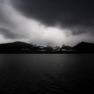 4k black clouds wallpaper