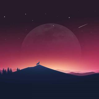 Ultrawide minimalist wallpaper