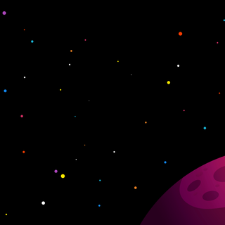 Space minimalist 4k wallpaper