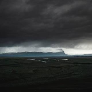 4k black clouds wallpaper