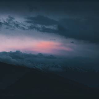 4k black clouds wallpaper