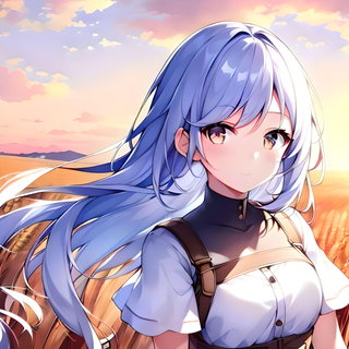 Manga girl 4k wallpaper