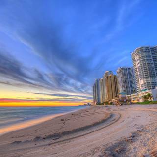 Miami Beach 4k wallpaper