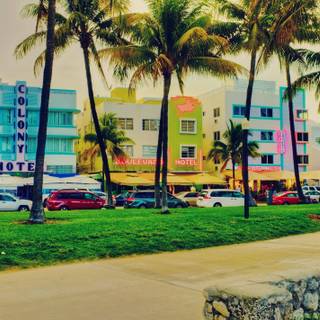 Miami Beach 4k wallpaper