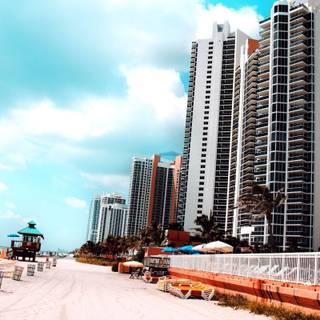 Miami Beach 4k wallpaper