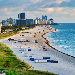 Miami Beach 4k wallpaper