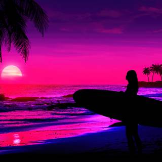 Miami Beach 4k wallpaper