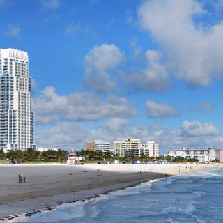 Miami Beach 4k wallpaper