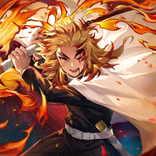 Rengoku laptop wallpaper