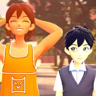 Suntan Omori wallpaper