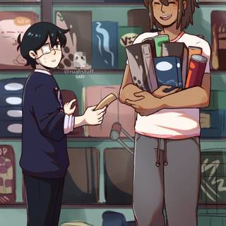 Suntan Omori wallpaper