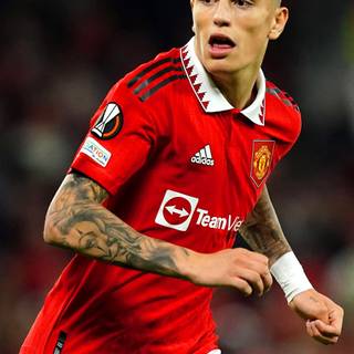 Garnacho iPhone wallpaper