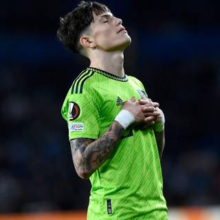 Garnacho iPhone wallpaper