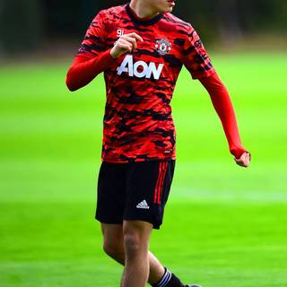 Garnacho iPhone wallpaper