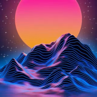 Retro aesthetic mobile wallpaper