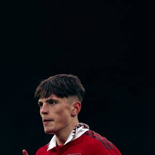 Garnacho iPhone wallpaper