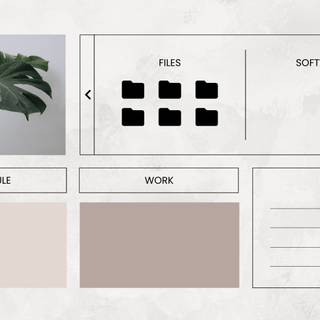 Laptop organizer wallpaper