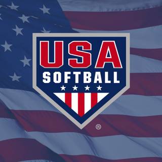 Softball American flag wallpaper