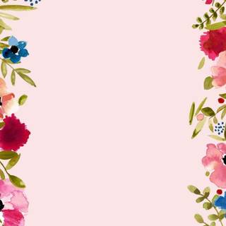 Pink frame wallpaper