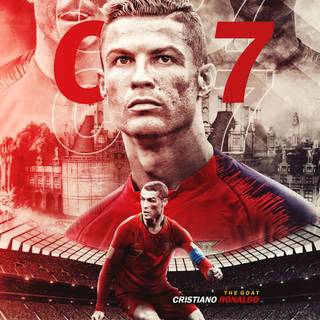 CR7 GOAT wallpaper