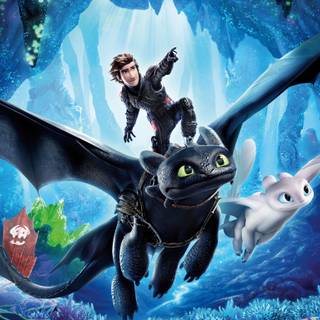 Toothless and Hiccup wallpaper