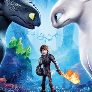 Toothless and Hiccup wallpaper