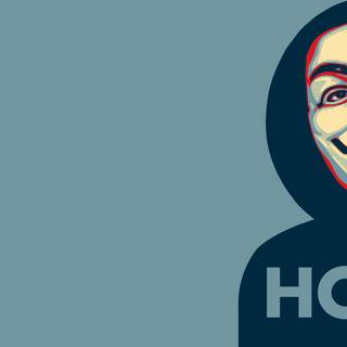 Hacker cartoon wallpaper