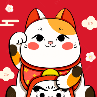 Chinese cat wallpaper