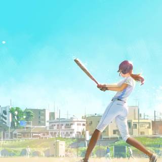 Baseball anime wallpaper