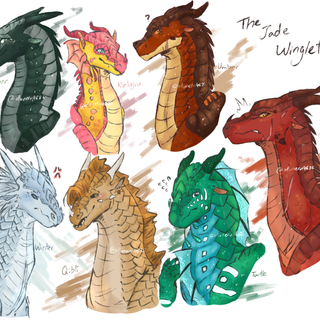 Jade Winglet wallpaper