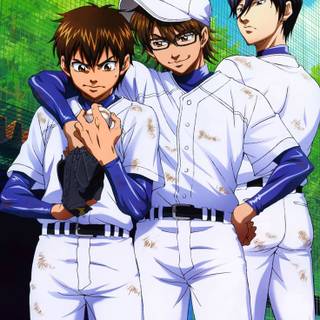 Baseball anime wallpaper