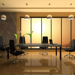 Corporate office wallpaper