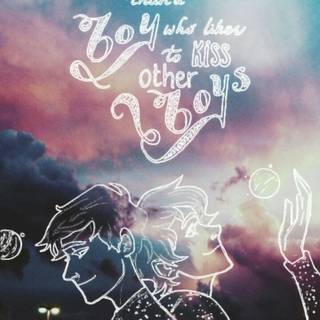 Aristotle & Dante Discover the Secrets of the Universe wallpaper