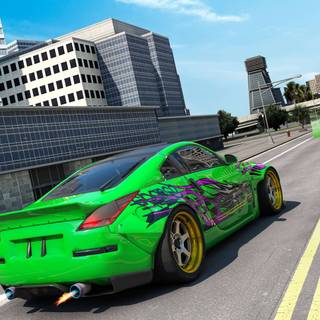 City Car Parking Simulator wallpaper