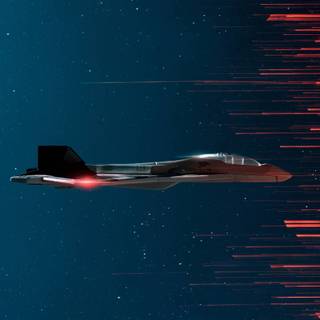 Futuristic planes wallpaper