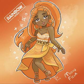 Meena Fleur wallpaper