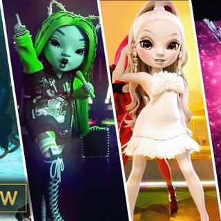 Neon Shadow wallpaper