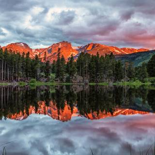 Rocky Mountains 4k wallpaper