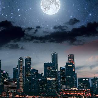 Moon mobile 4k wallpaper