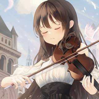 Music anime 4k wallpaper