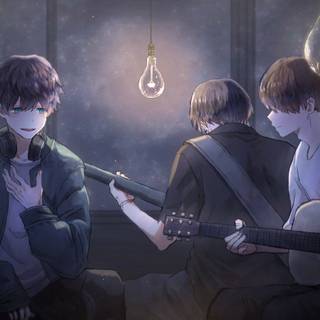 Music anime 4k wallpaper