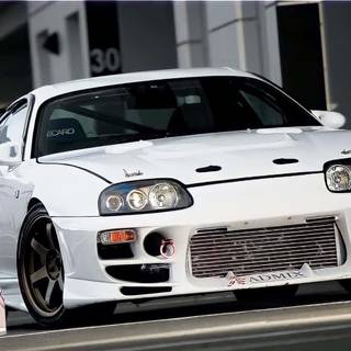 JDM anime girl PC wallpaper