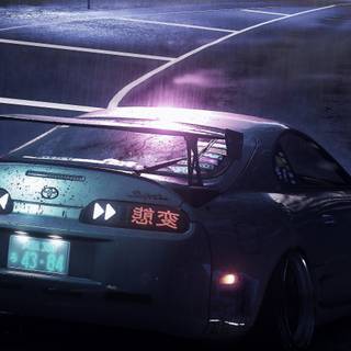 Supra car 4k wallpaper