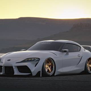 Supra car 4k wallpaper