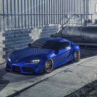 Supra car 4k wallpaper