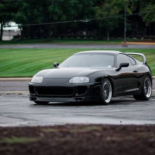 Supra car 4k wallpaper