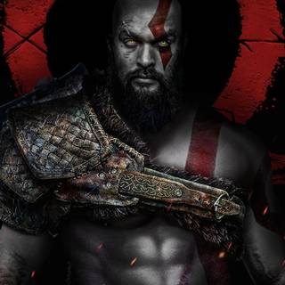 4k Kratos phone wallpaper